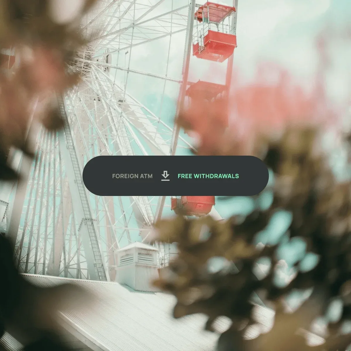 Free ATM Withdrawals Abroad image